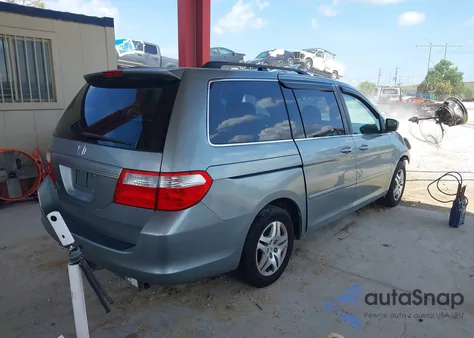 2007 Honda Odyssey Ex-L from USA, damaged, VIN 5FNRL38657B116038